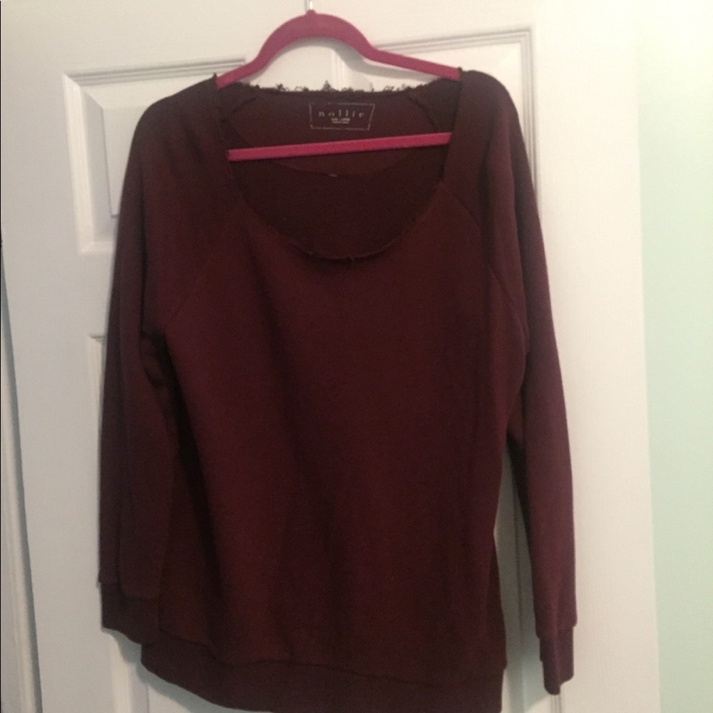 Maroon Sweater